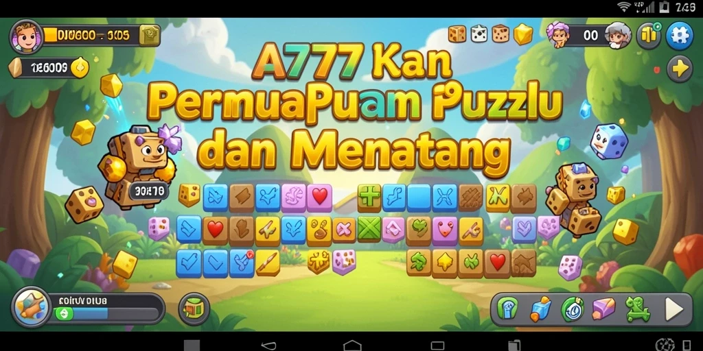 Tampilan gameplay A7777 yang menarik dan penuh tantangan.