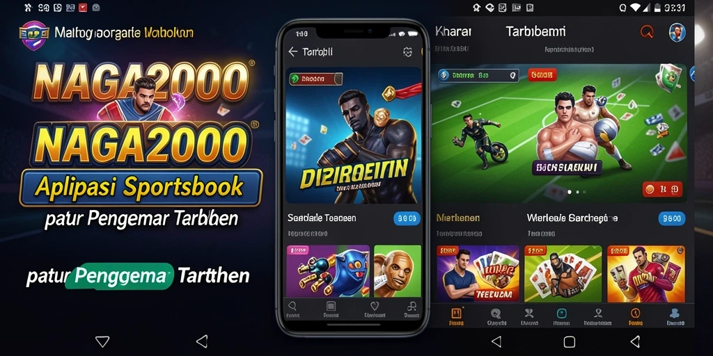 Tampilan gameplay menarik dari aplikasi Sportsbook NAGA2000.