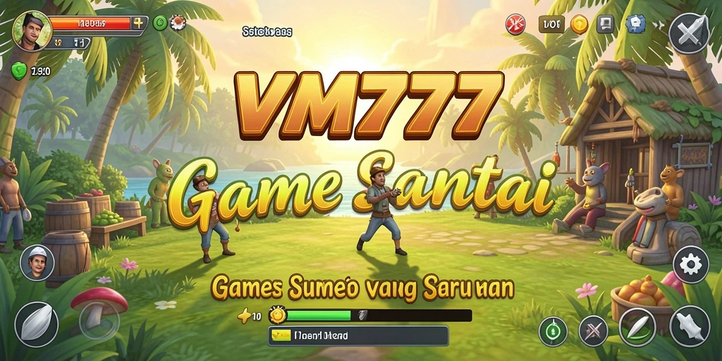 Tampilan gameplay utama VM777 yang menarik dan seru.