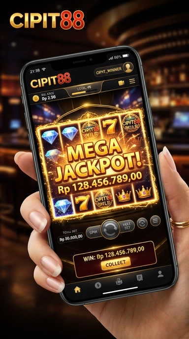 Tampilan utama aplikasi cipit88 dengan berbagai pilihan aplikasi.